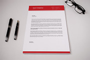 Business  Letterhead-V14, a Stationery Template by Template Shop (Thumbnail 2 of 2)