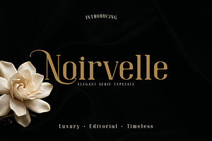 Noirvelle - Modern Serif Typeface