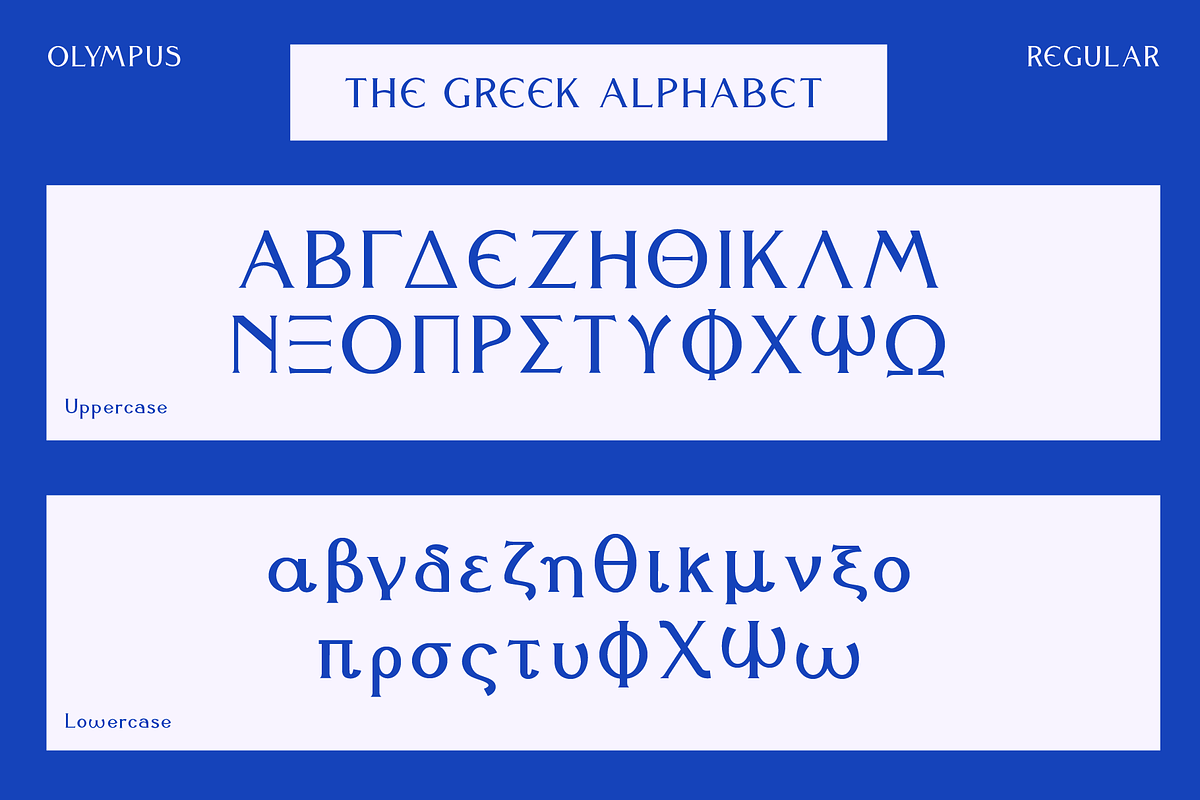 Olympus Font Family, a Serif Font by Hemphill Co (Photo 8 of 14)