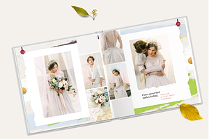 12x12 Photo Album Template / Aurora