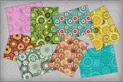 Bright Vector Mandala Fonts, an Illustration by Nataliia Toporovska (Thumbnail 2 of 6)