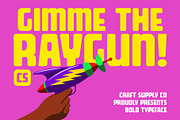 CS Raygun – Bold Display Typeface, a Sans Serif Font by Craft Supply Co. (Thumbnail 1 of 8)