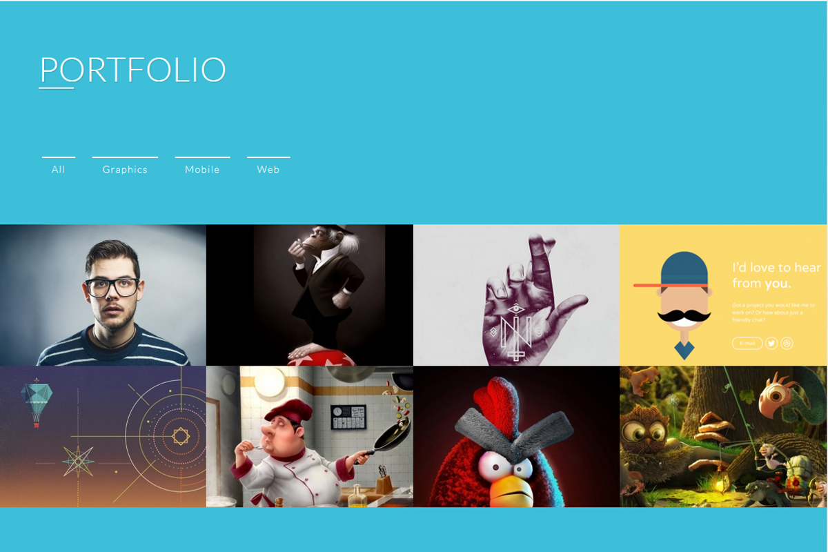 Fun Folio Wordpress Theme, a WordPress Template by Made in Cardiff (Photo 4 of 4)