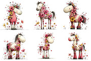 Floral Horse, an Illustration by CreationArt (Thumbnail 4 of 5)