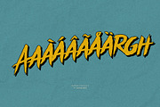 Raptor Syndicate - Halloween Font, a Serif Font by giemons™ (Thumbnail 5 of 6)