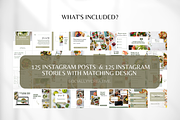 250 Food Themed Instagram Templates, a Social Media Template by SociallyyCreative (Thumbnail 2 of 10)