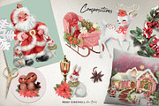 Merry Christmas, a Seasonal Illustration by Anna Babich (Thumbnail 5 of 8)