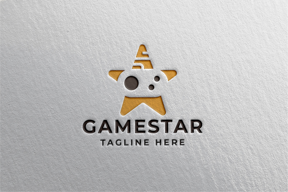 Game Star Logo Pro Template, a Branding & Logo Template by Design_Planet