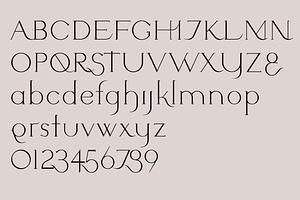 Cashmere. Beautiful New Serif Font