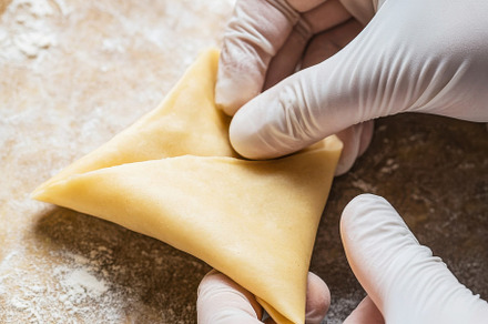 Handmade Vegan Samosa Wrappers, a Food & Drink Photo by Virgo Studio