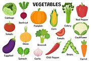 Fruits and Vegetables Clipart Bundle, an Object Graphic by Gulnara Sabirova (Thumbnail 4 of 35)