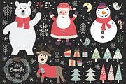 Cozy Christmas: patterns & cards, an Animal Illustration by Gulnara Sabirova (Thumbnail 7 of 7)