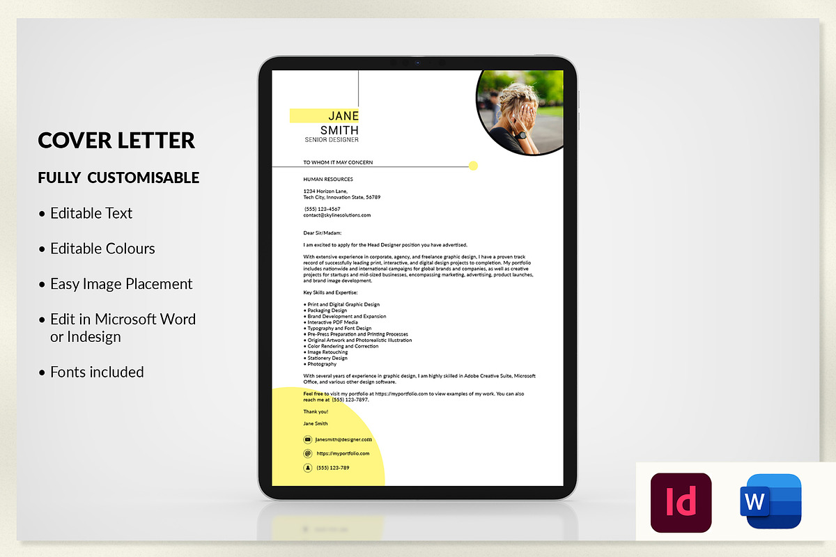 Modern Resume/CV Template Pack, a Presentation Template by Elm Design (Photo 2 of 4)