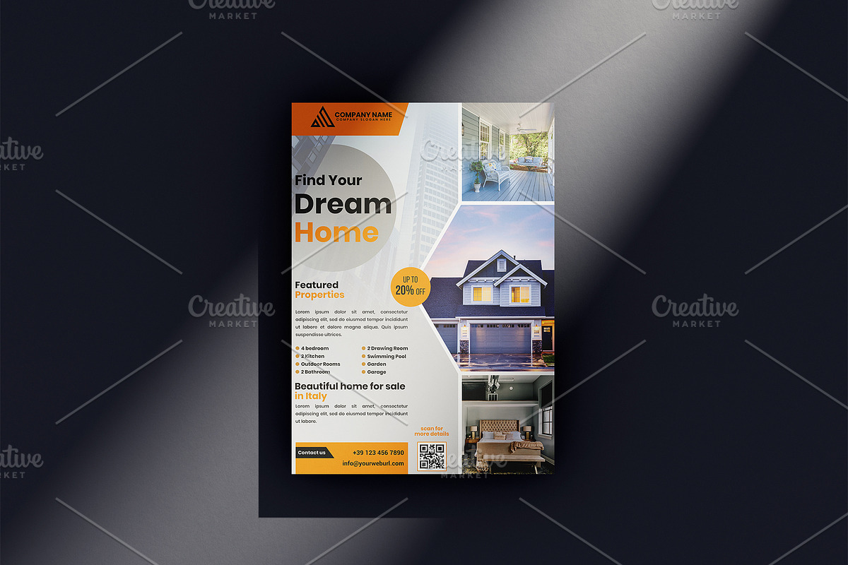 Creative Modern Flyer Template, a Flyer Template by MG Graphics (Photo 6 of 7)
