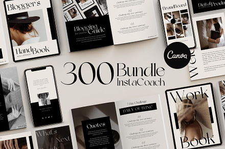Instagram Coach Bundle | Canva, a Marketing Template by Instprofi | Studio Estimo