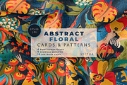 Large vector bundle. Floral Abstract, a Pattern Graphic by Molly art (Thumbnail 7 of 48)