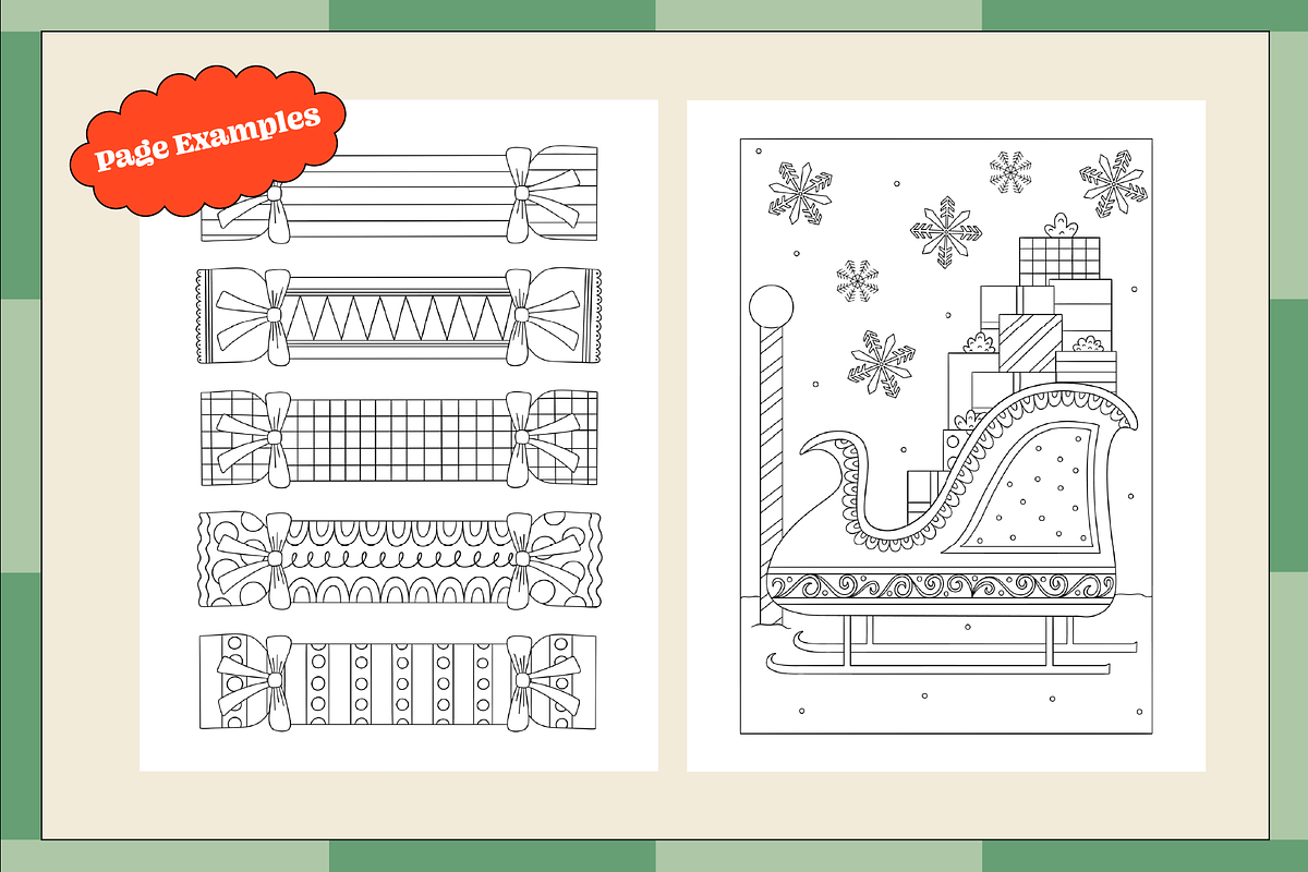 Colorful and Bright Coloring Pages, an Illustration by portice_studio (Photo 3 of 5)