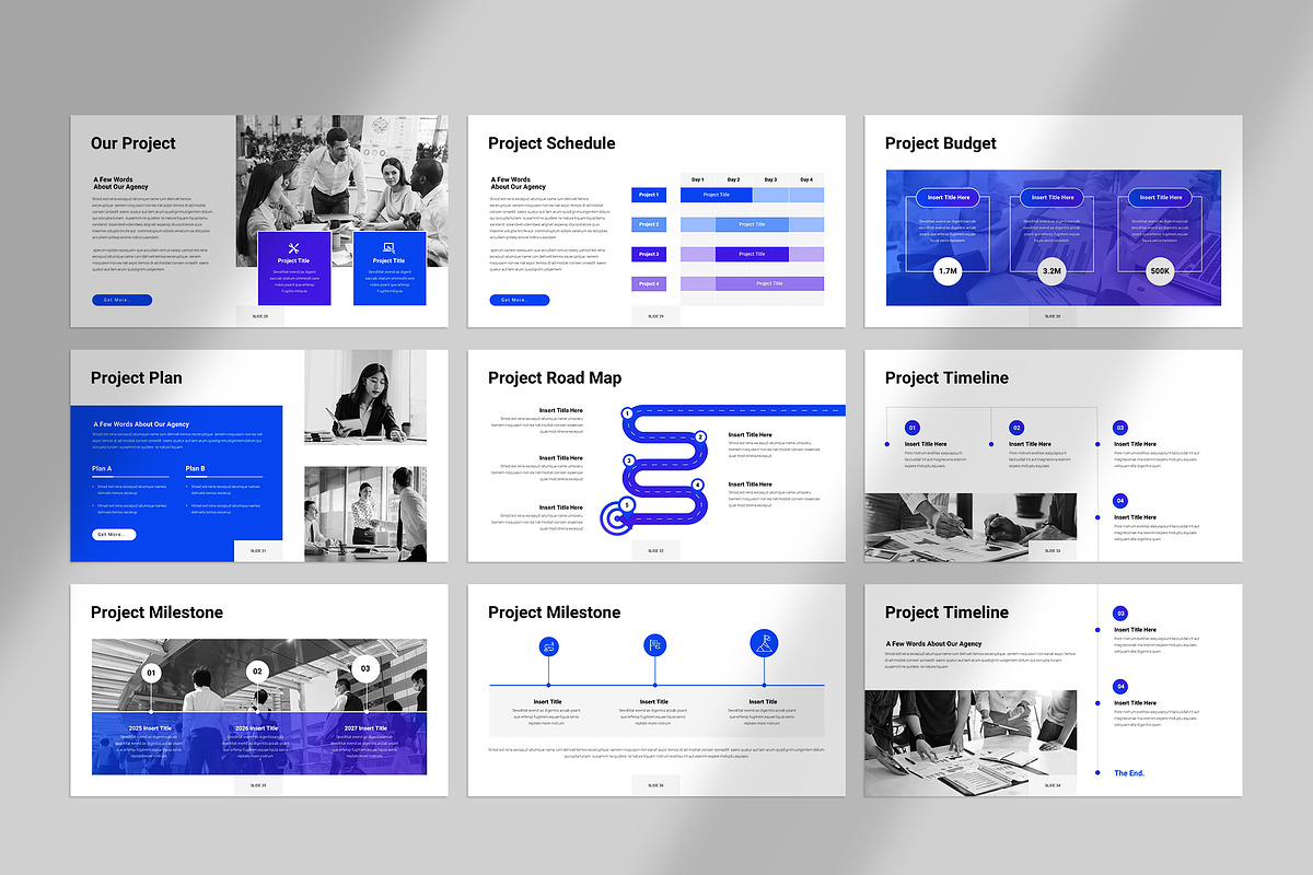 Corporate Business Template ( PPTX ), a Presentation Template by Spark_Creative (Photo 6 of 12)