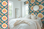 Indian vector patterns, a Pattern Graphic by Carpet Tapete Pretzel (Thumbnail 14 of 25)