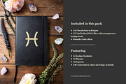 143 Gold Astrology PNG Symbols, an Object Graphic by The Brand Alchemists (Thumbnail 2 of 9)