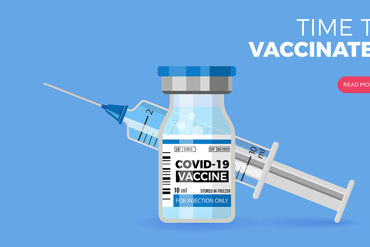 Covid-19 coronavirus vaccine syringe, a Healthcare Illustration by TAlex (Photo 2 of 7)