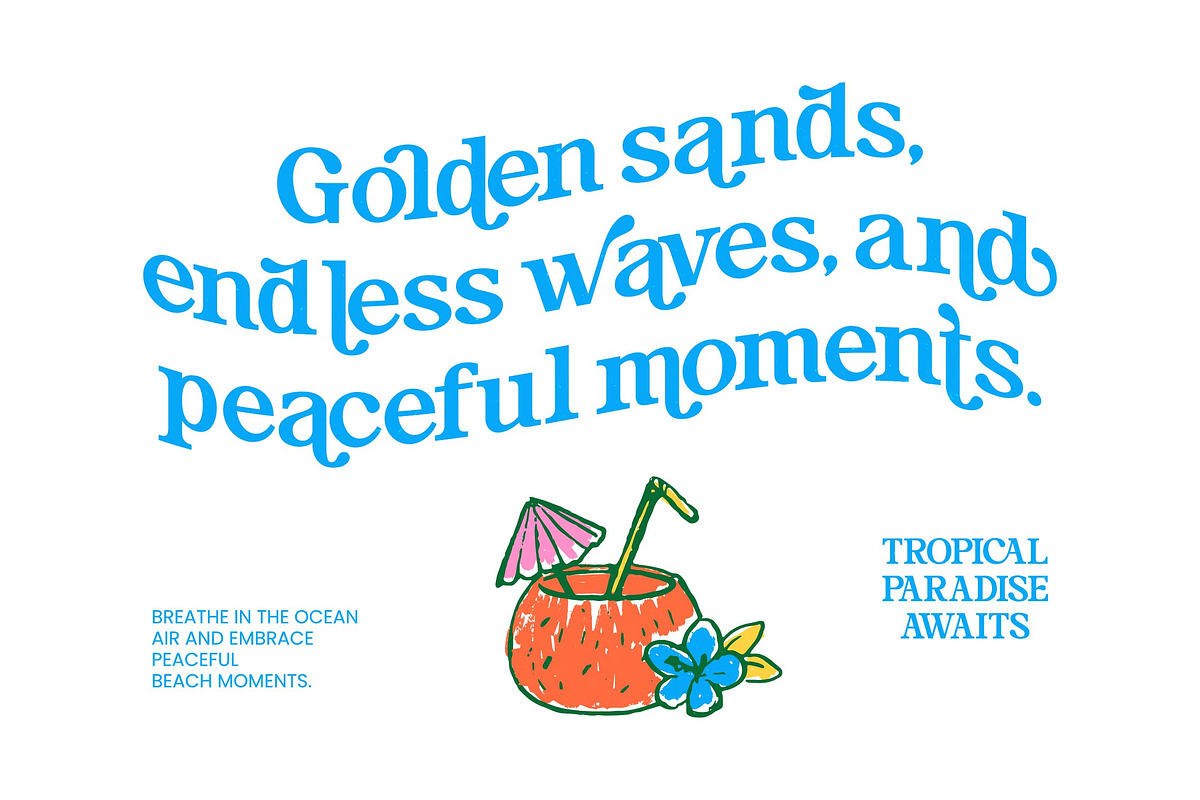Island Reshort Bold Serif Display, a Serif Font by timelesstype.co (Photo 4 of 10)