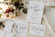 Wedding Invitation Suite Mockup Bund, a Product Mockup by TatiMockup (Thumbnail 4 of 8)