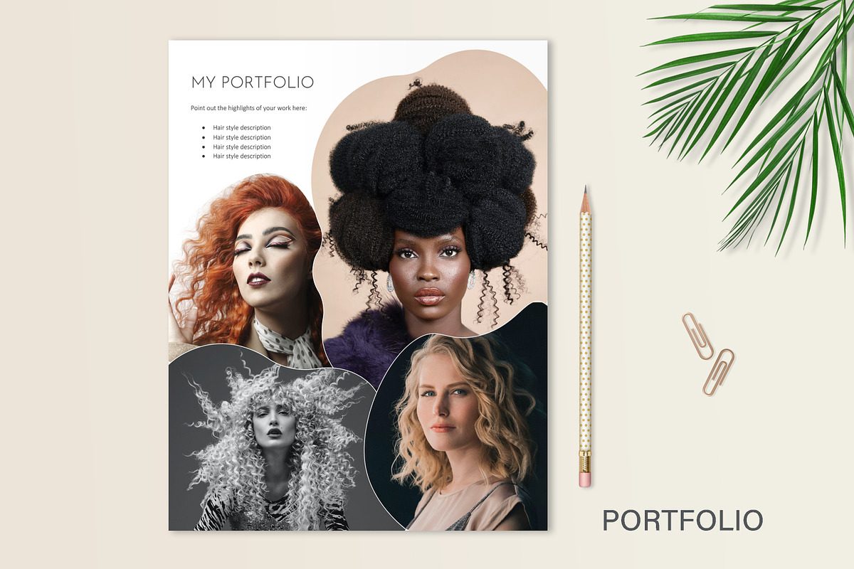 Hair Stylist Resume & Portfolio, a Resume Template by Stanin Studio (Photo 6 of 10)