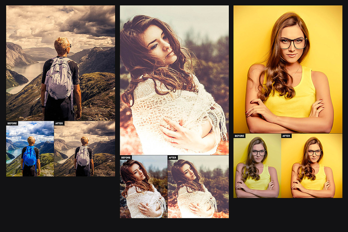 600 Premium Presets for Lr and Ps, a Preset Add-On by ShinyPixel (Photo 4 of 11)