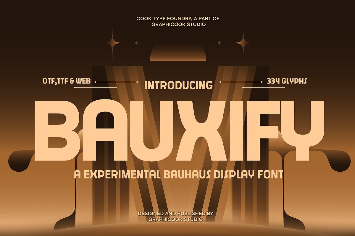 Bauxify, a Sans Serif Font by graphicook (Photo 1 of 10)