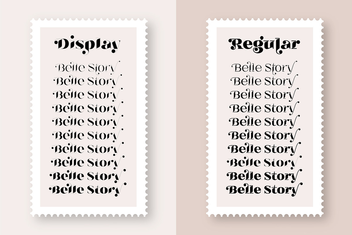 Belle Story - Beauty serif family, a Serif Font by creativemedialab (Photo 16 of 18)
