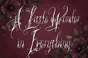 Wanderin Autumn Artisan Floral font, a Script Font by HypeWorksCo (Thumbnail 8 of 28)