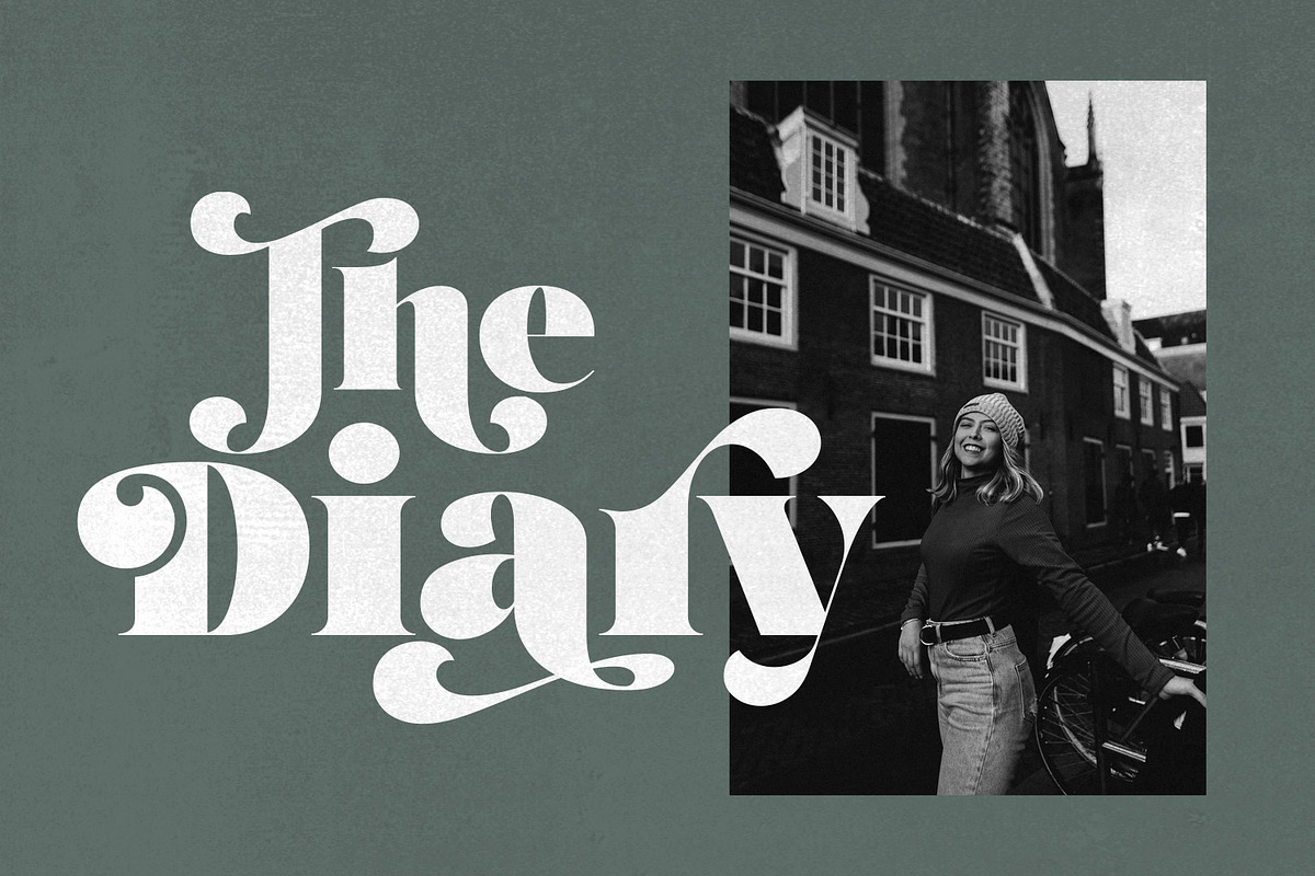 Magrit - Vintage Retro display Serif, a Sans Serif Font by creativemedialab (Photo 8 of 14)