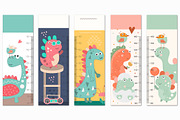 Height chart for kids nursery art, an Education Illustration by Nursery Art (Thumbnail 3 of 12)