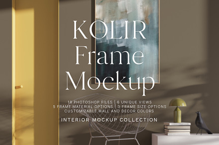 KOLIR: Interior Mockup Collection, a Household Mockup by harno.mockup