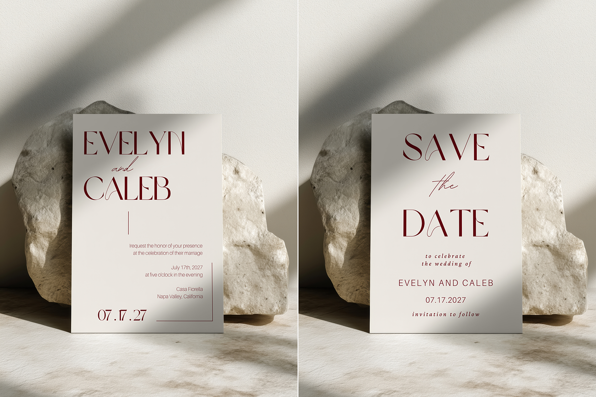 Neutral Stone 5x7 Invitation Mockup, a Product Mockup by Serenefeeling (Photo 2 of 6)
