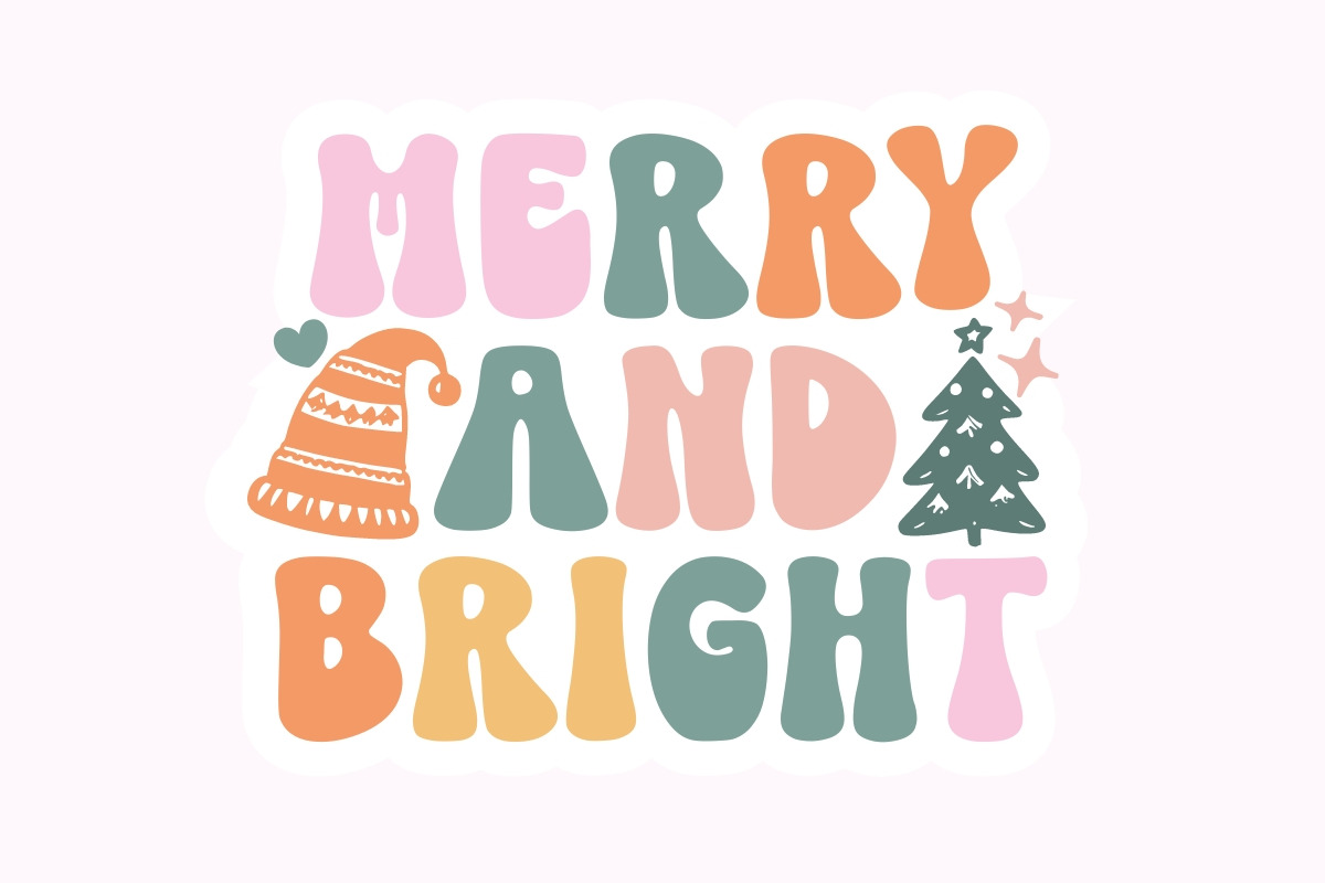 Yule Cool - Retro Christmas Font, a Handwritten Font by SaktiAvellin (Photo 2 of 7)
