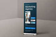 VIRYA | Marketing Agency Banner, a Stationery Template by Neermana (Thumbnail 3 of 4)