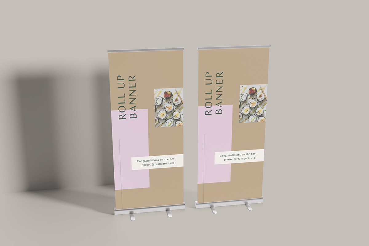 Rollup Banner Mockup, an Advertising Mockup by Creative_A23 (Photo 9 of 10)