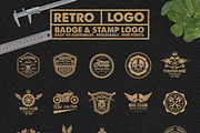 Race Badge & Stamp Logo & 5 Mockup, a Branding & Logo Template by The Craftsman (Thumbnail 3 of 16)