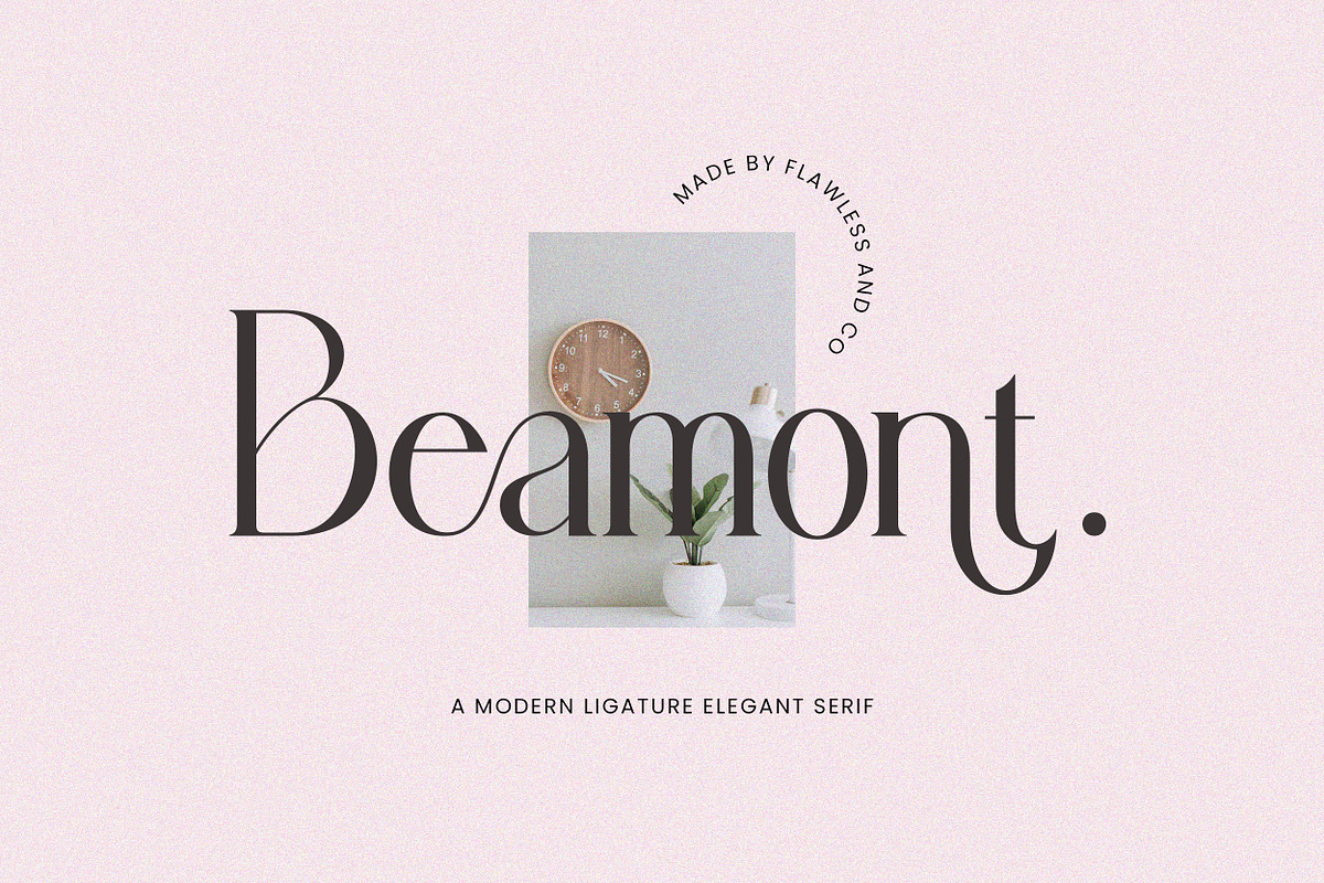 Beamont, a Script Font by Flawless And Co (Photo 7 of 14)