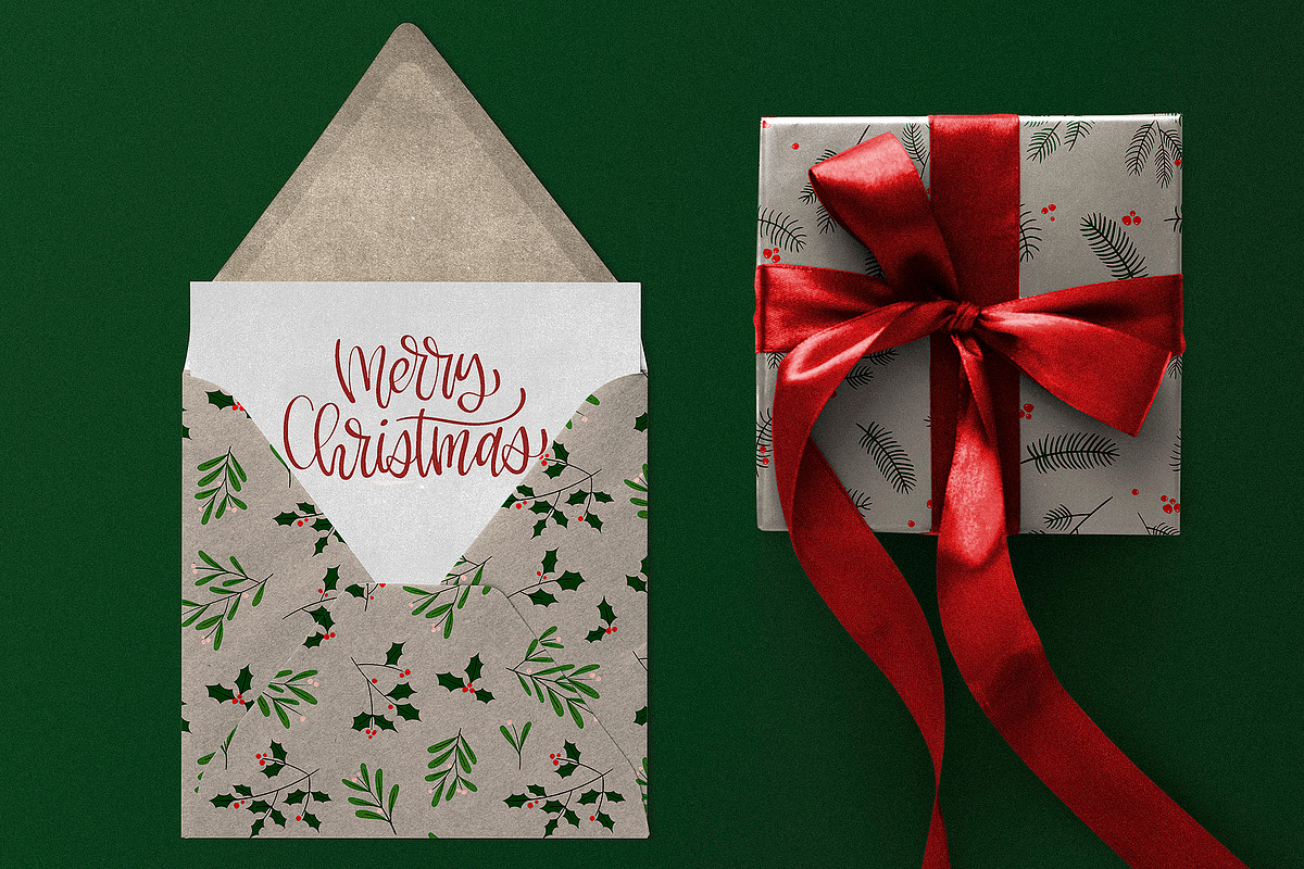 Christmas Branches Collection, a Pattern Graphic by Kokoshka (Photo 8 of 10)