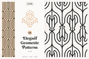Elegant Geometric Patterns | V 09, a Pattern Graphic by dvtchk (Thumbnail 1 of 5)