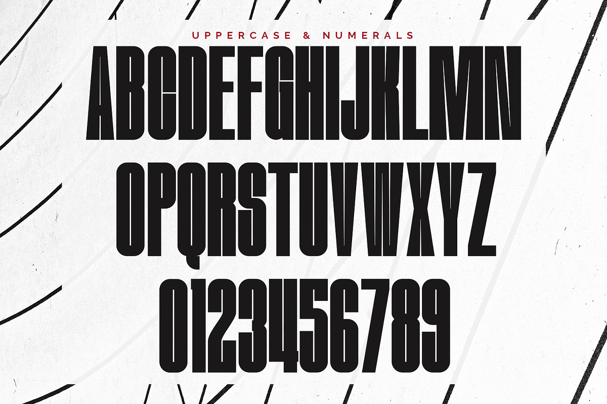 Theadzan - Super Bold Condensed, a Sans Serif Font by Almarkhatype (Photo 9 of 11)