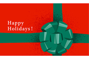 Christmas Xmas gift holiday vector