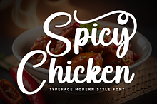 Spicy Chicken | Script Font