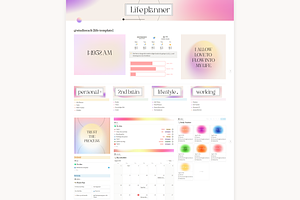 Life Planner Notion Template