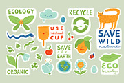 Eco stickers. Zero waste, eco life., an Object Graphic by anna khramtsova (Thumbnail 7 of 8)