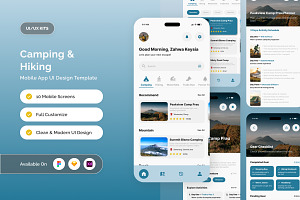 Hikenture - Camping & Hiking Mobile, an App Template by twinstd