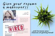 Modern Resume Template / CV - Iris, a Resume Template by Templates Design Co. (Thumbnail 16 of 17)